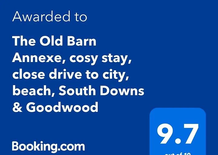 The Old Barn Annexe, Cosy Stay, Close Drive To City, Beach, South Downs & Goodwood